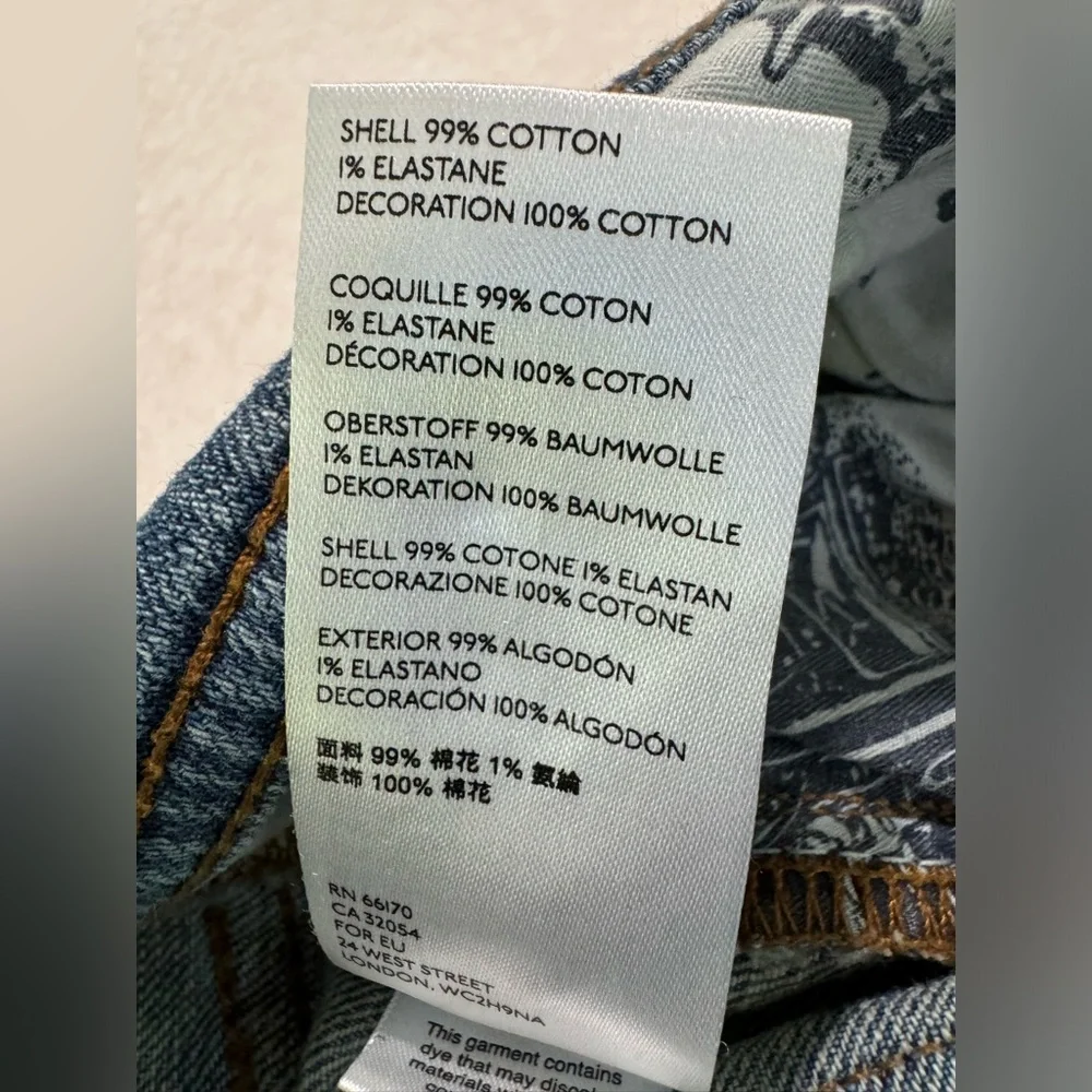 Pilcro & the Letterpress Anthropologie‎ Slim Boyfriend Denim Jeans. Women’s 27. - Picture 7 of 10